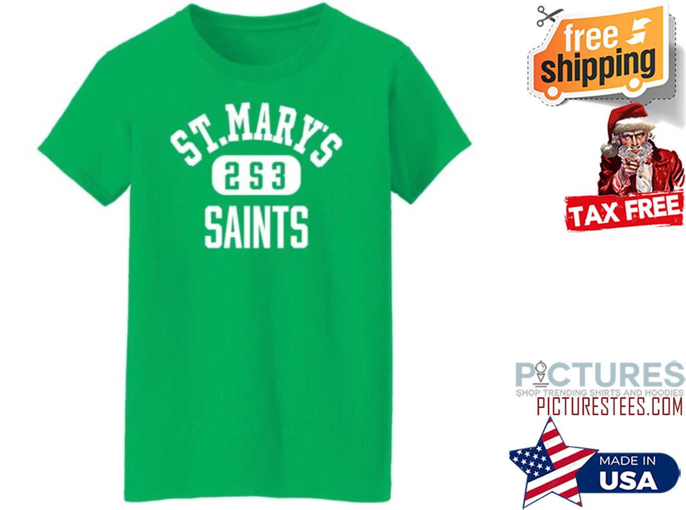 St Mary’s 2S3 Saints shirt