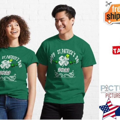 St Patrick's day Lucky 2022 Shamrock shirt