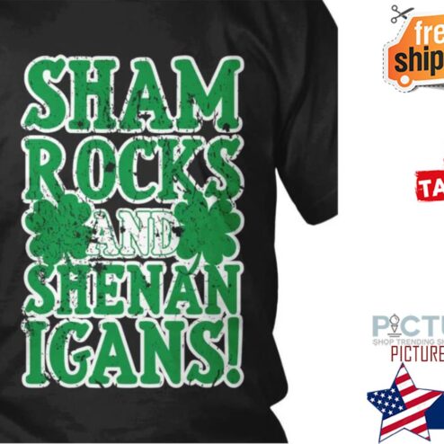 St Patrick's day Shamrocks and shenan Igans shirt