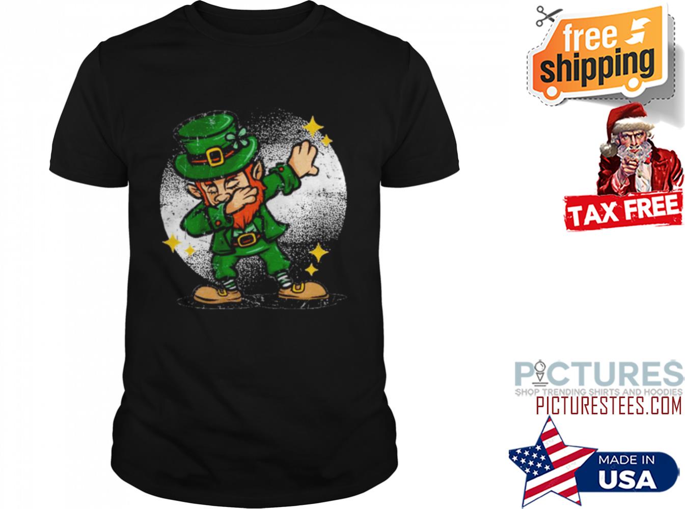 ST. PATRICK’S DAY DABBING LEPRECHAUN SHIRT