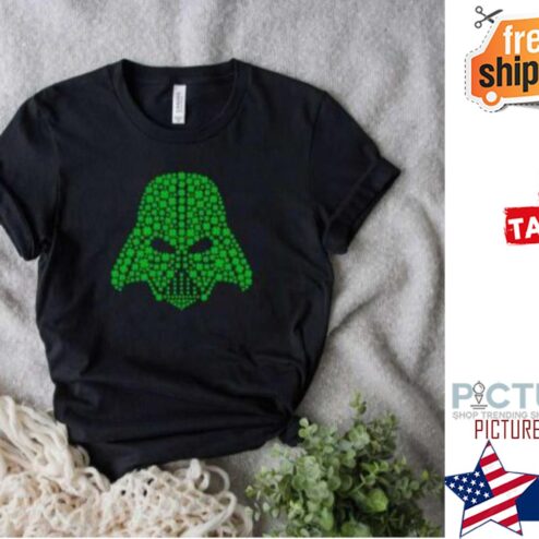 St Patricks Day Darth Vader Shamrocks shirt