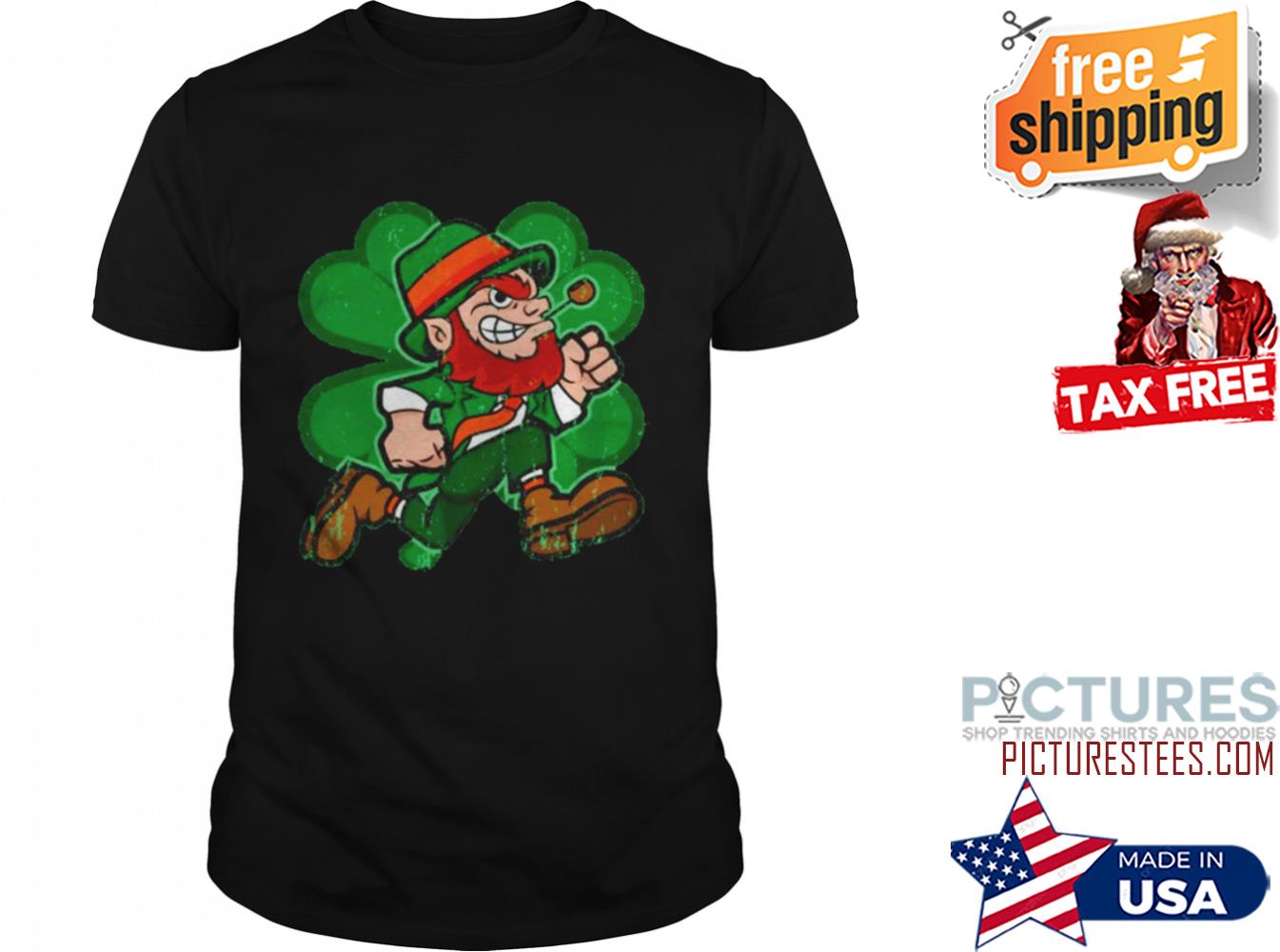ST. PATRICK’S DAY LEPRECHAUN MASCOT IRISH SHIRT