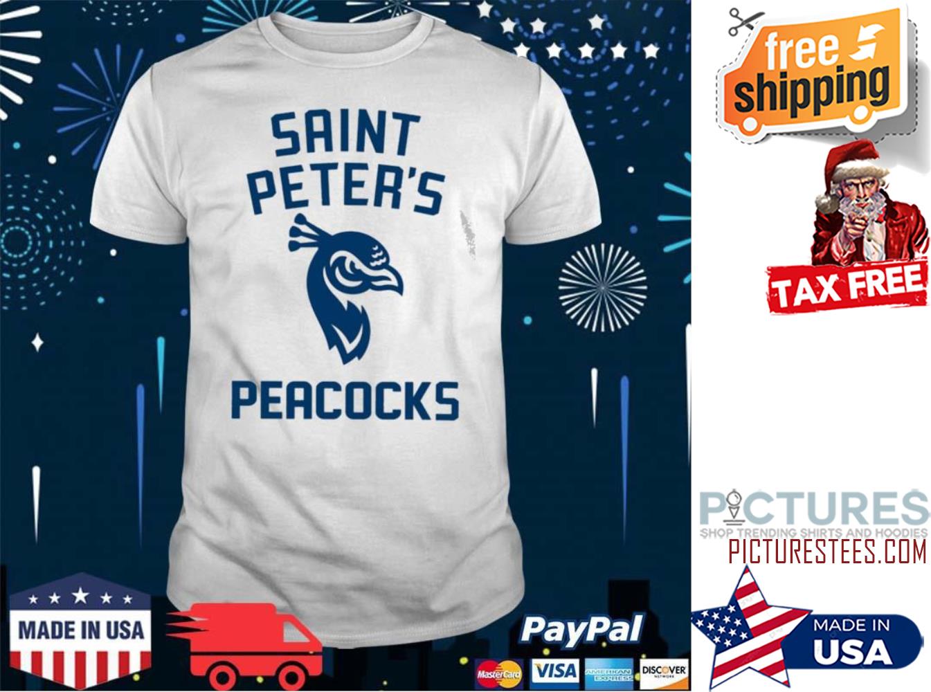 saint peters peacocks jersey