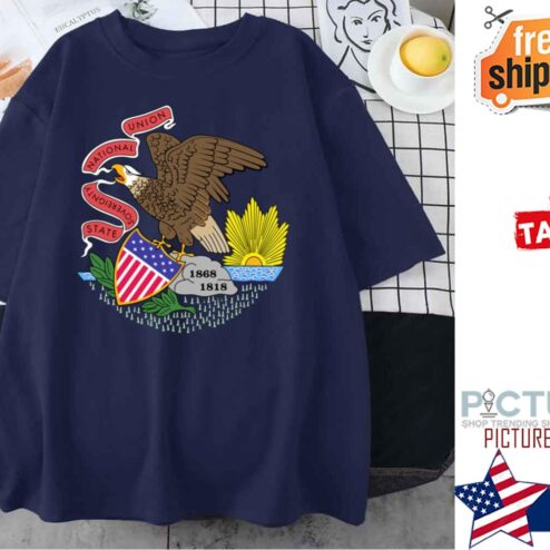 State Sovereignty National Union Vintage The State Of Illinois shirt
