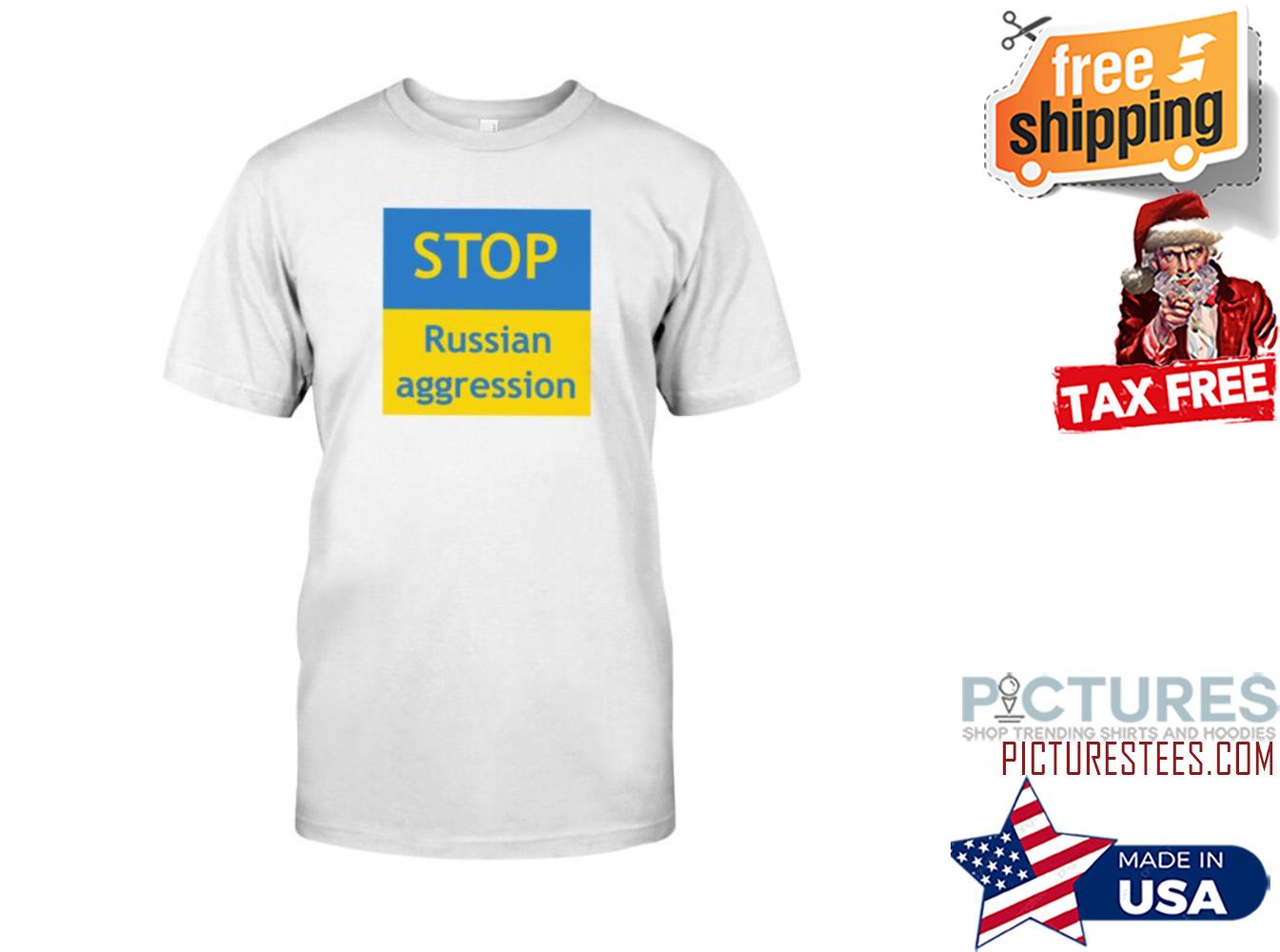 Stop Russian Aggression Ukraine shirt