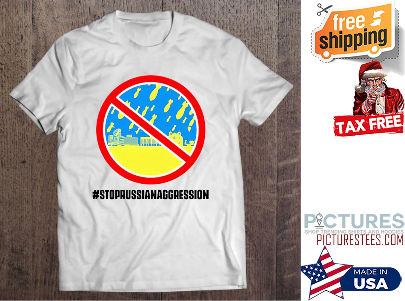 Stop Russian Aggression Ukraine War shirt