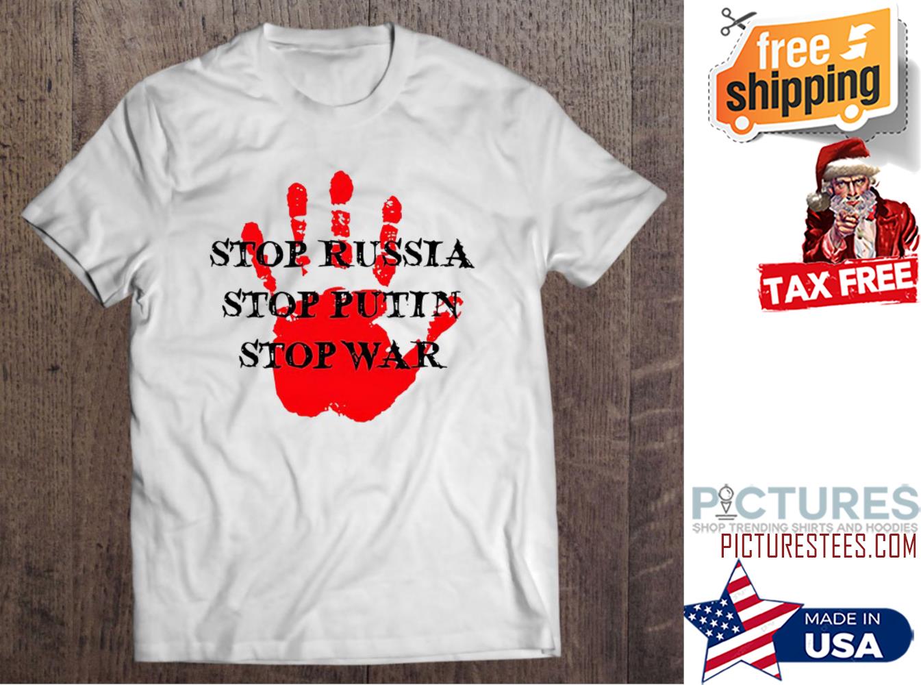 Stop War No Ukraine Peace shirt