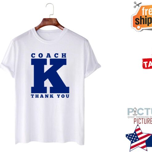 Thank You Coach K Shirt
