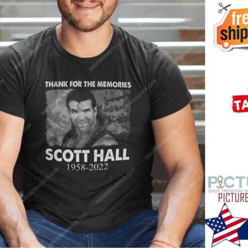 Thanks For The Memories Scott Hall 1958-2022 Shirt