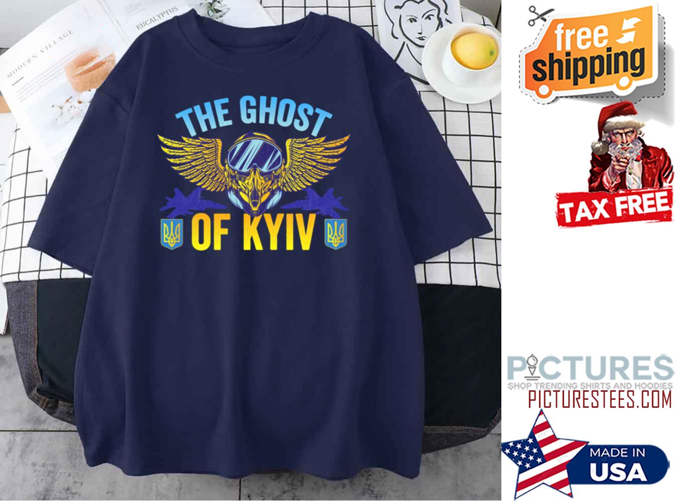 FREE shipping The Ghost Of Kyiv Stand With Ukraine Ace Fighter Pilot shirt,  Unisex tee, hoodie, sweater, v-neck and tank top