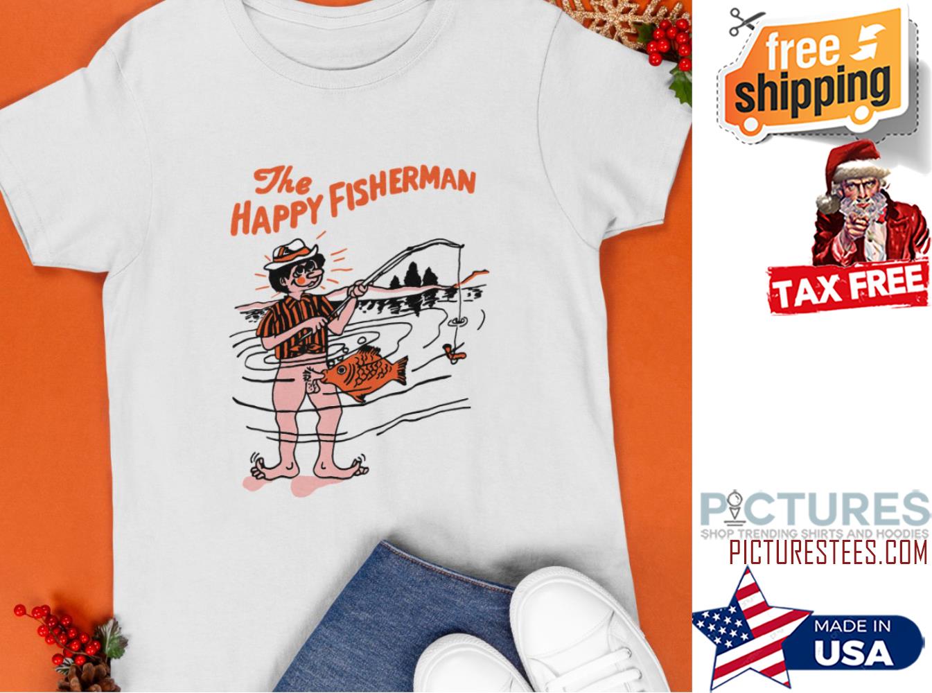 The happy fisherman Dark Wizard shirt