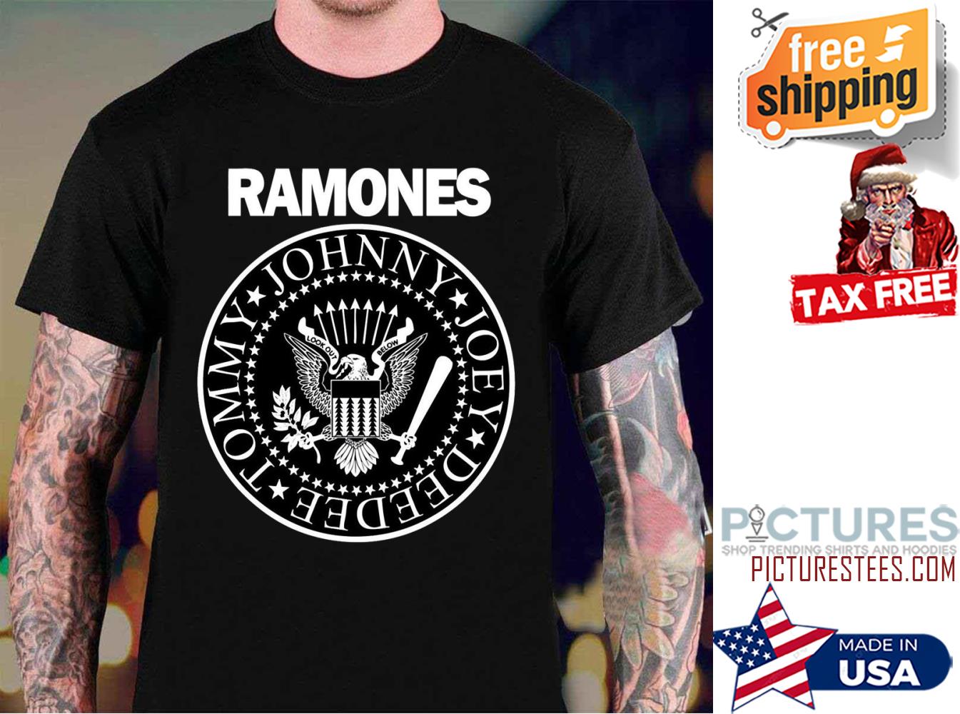 The Legend Band Ramons Johnny Joey Deedee Tommy shirt
