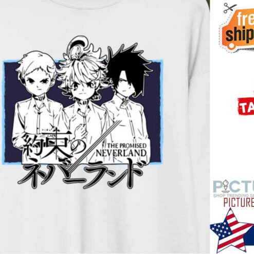 The Promised Neverland Anime Manga Harajuku shirt