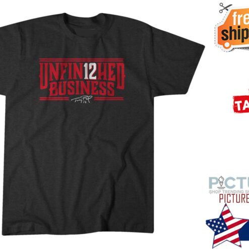Tom Brady unfinished business signature shirt