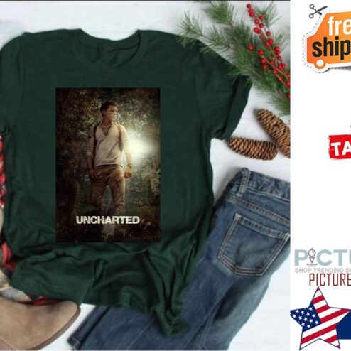 Tom Holland Uncharted Movie shirt