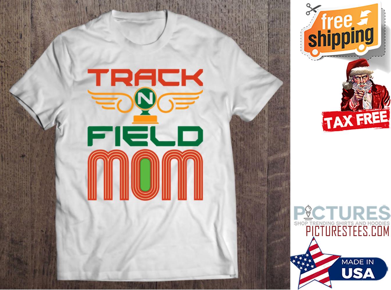Track And Field Mom Mother's day shirt
