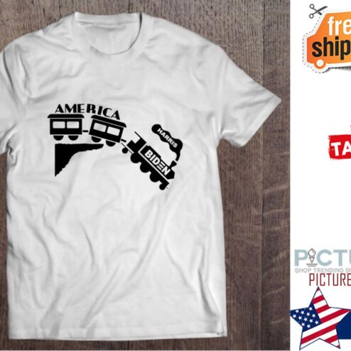 Train American Harris Biden shirt