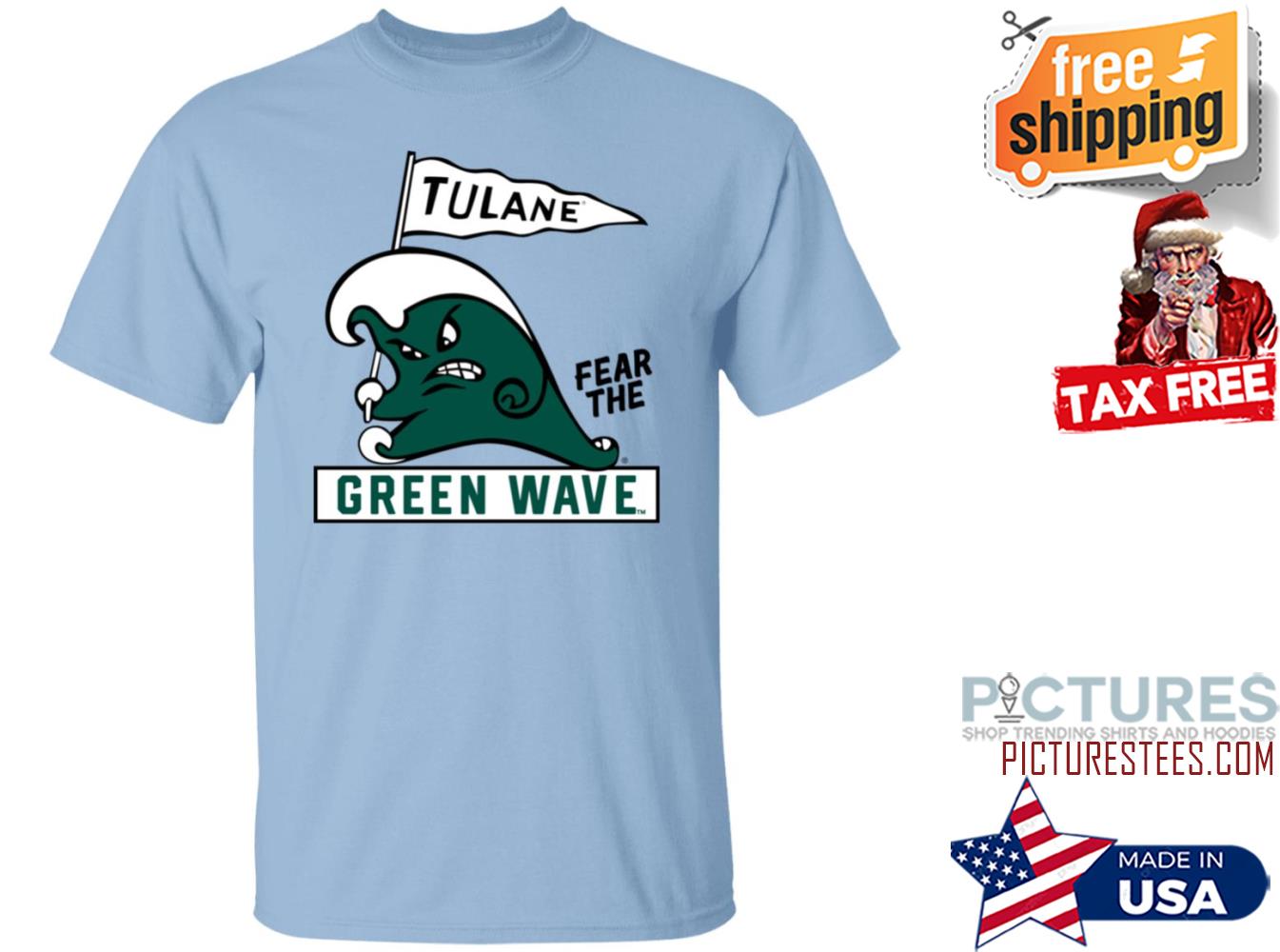 Tulane Green Wave Shirt