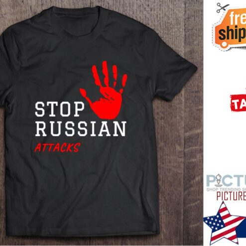 Ukraine Flag Fuck Putin Vladimir Stop Russian Attacks shirt