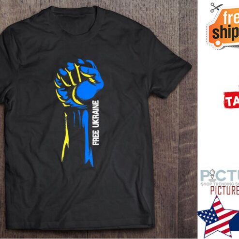 Ukraine I Stand With Ukraine Flag Fight shirt