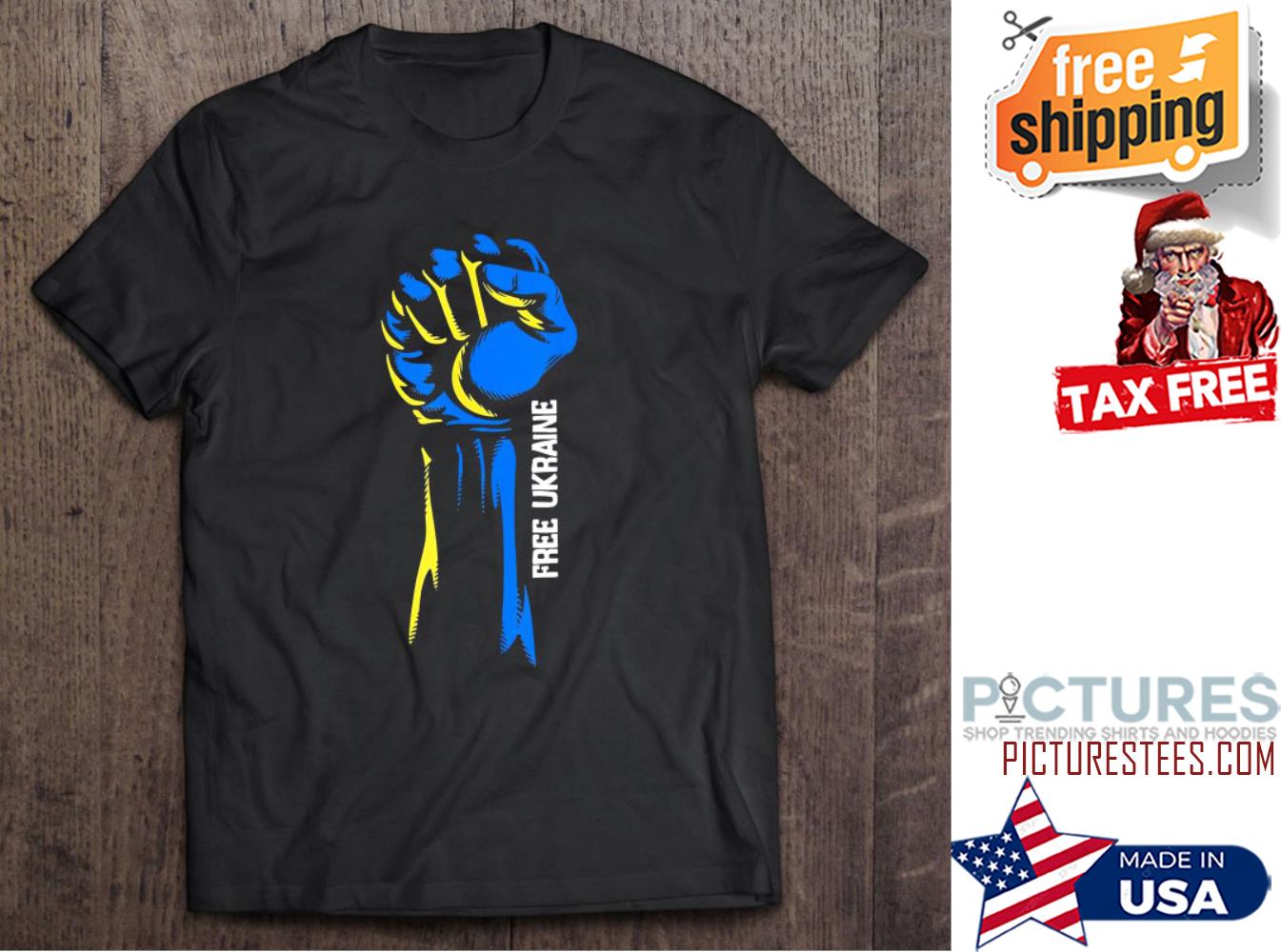 Ukraine I Stand With Ukraine Flag Fight shirt