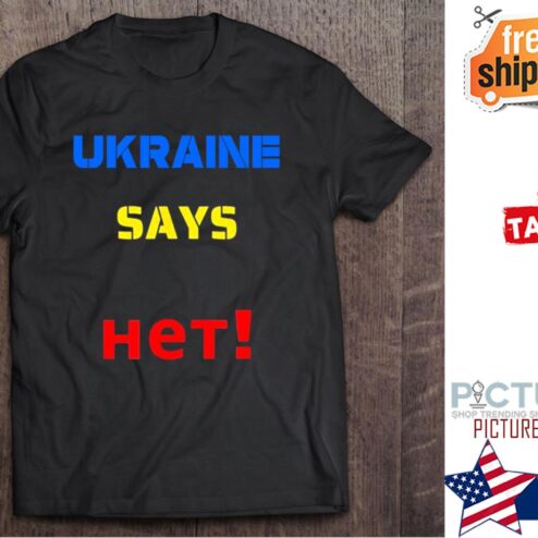 Ukraine Says Het Stop The War Freedom Ukraine shirt