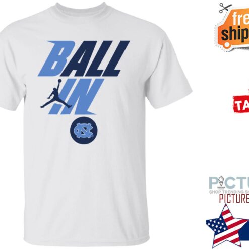 UNC Tar Heels Jordan Brand White North Carolina shirt
