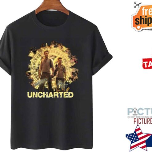 Uncharted Movie 2022 Logo Art shirt