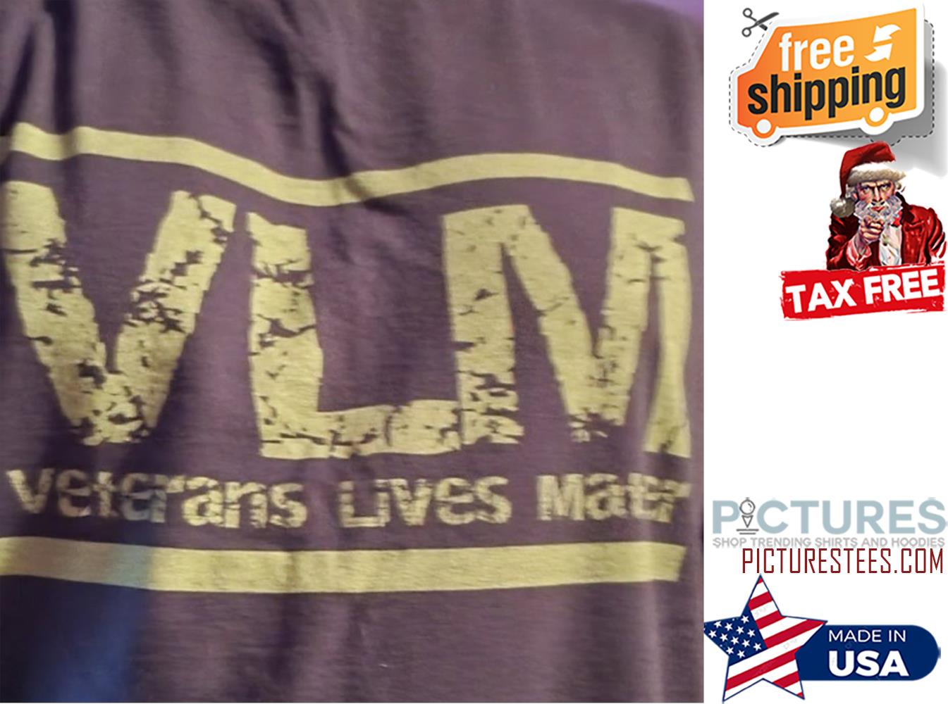 VLM veterans lives mater shirt
