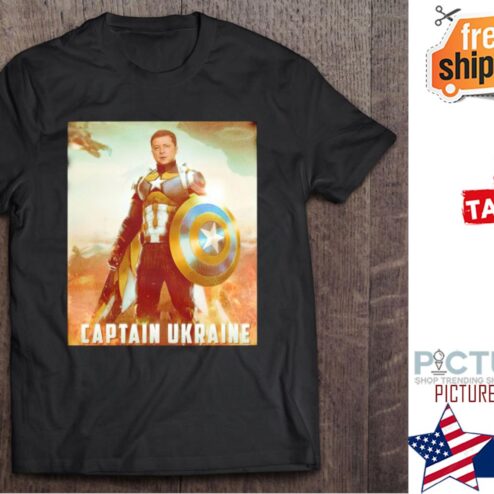 Volodymyr Zelensky Captain Ukraine shirt