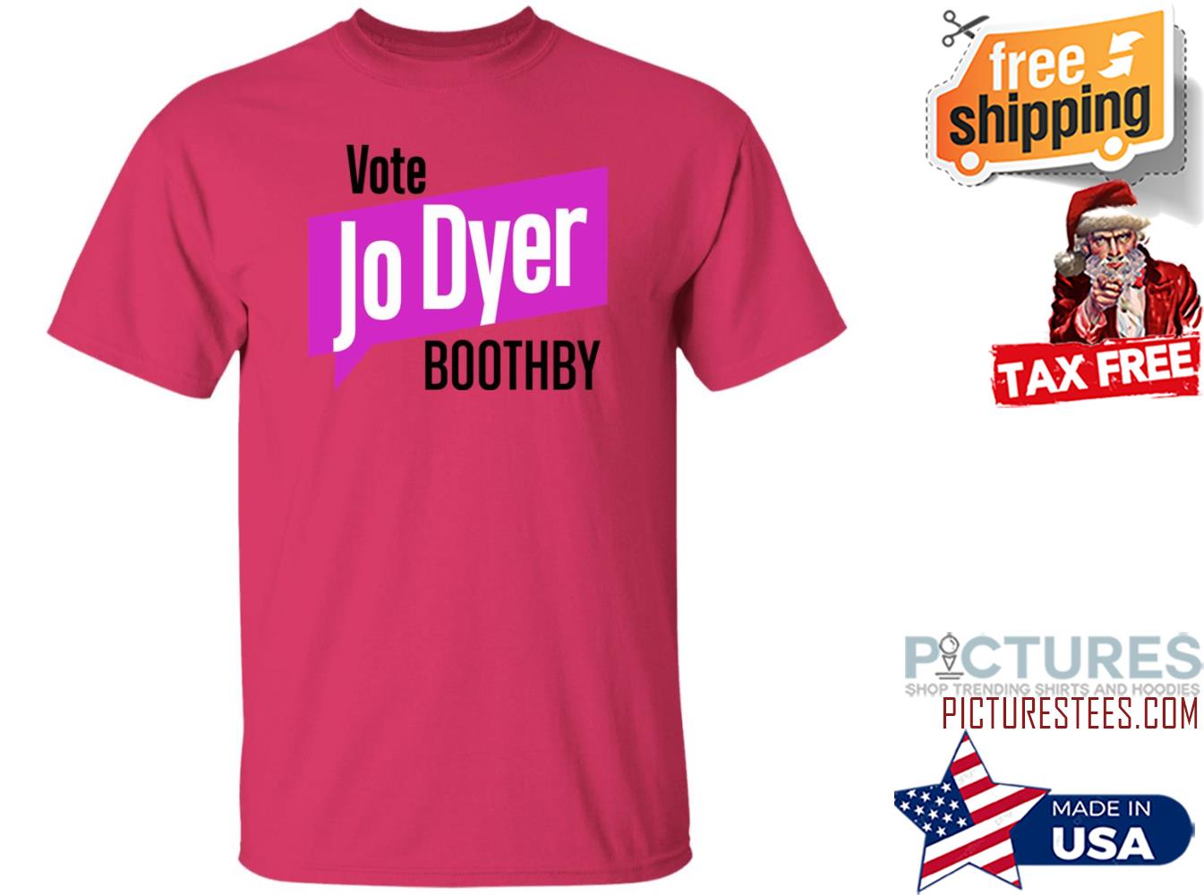 Vote Jo Dyer Boothby Shirt