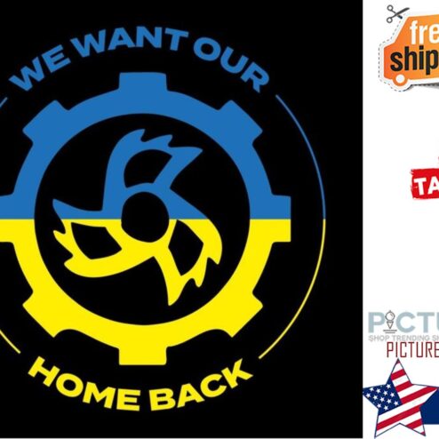 We want our home back Ukraine Flag shirt