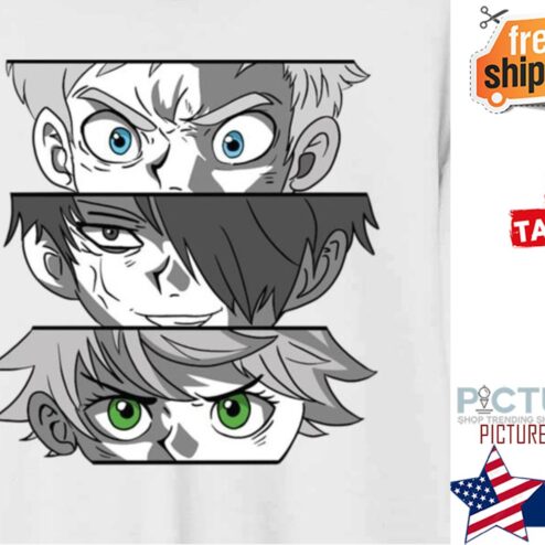 Yakusoku No Neverland Three Mains shirt