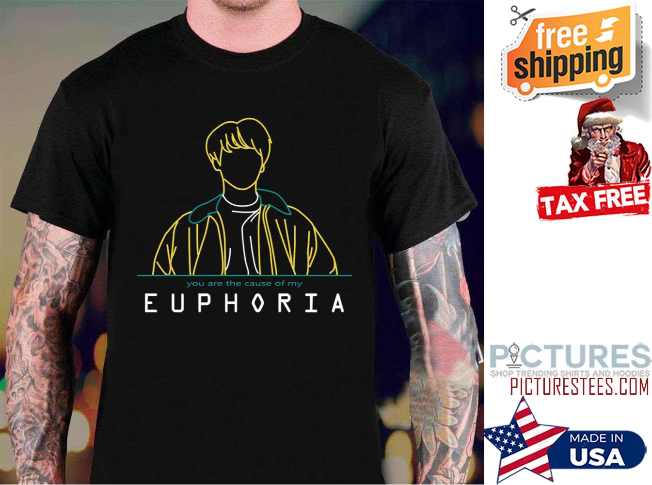You Are The Cause Of My Euphoria Music Lover shirt