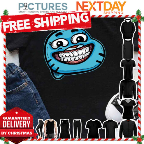 Funny Cheesy Smile The Amazing World Of Gumball shirt