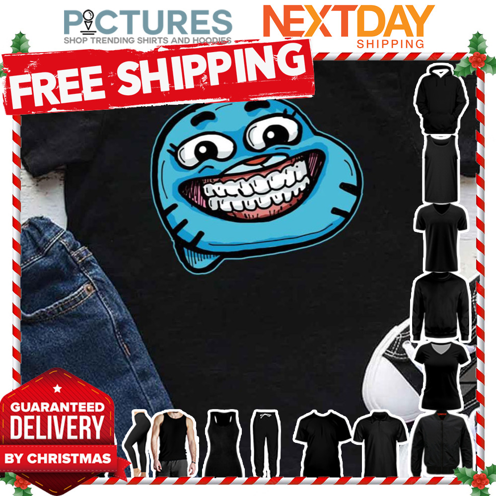 Funny Cheesy Smile The Amazing World Of Gumball shirt