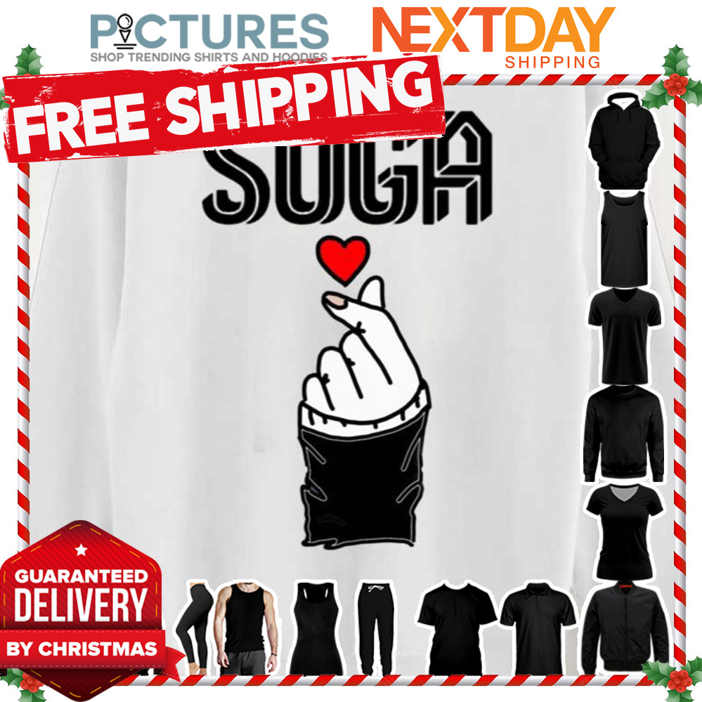 Love Suga Yoongi Marry Me BTS SUGA Agust D Heart shirt