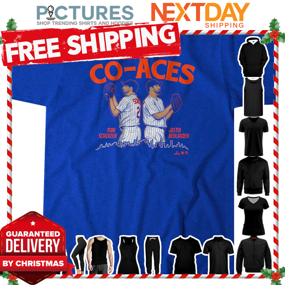 New York Mets Max Scherzer and Justin Verlander Co-Aces shirt