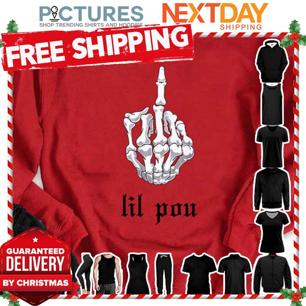 Pouya Lil Pou Middle Finger shirt