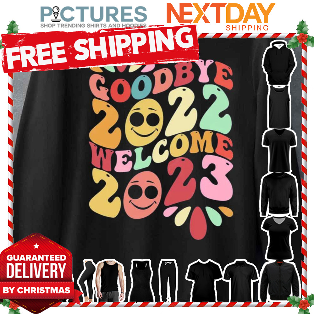 Retro Colored Happy New Year 2023 Essential shirt