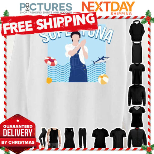Super Tuna Stamp BTS Jin Kim Seokjin Minimalist Art shirt