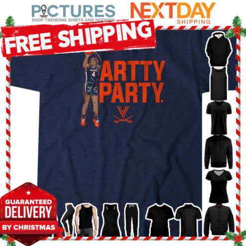 Virginia Basketball Armaan Franklin Artty Party shirt