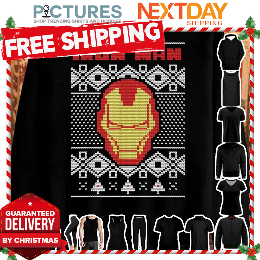 Iron Man Christmas Im Superheroes Ugly Sweater shirt