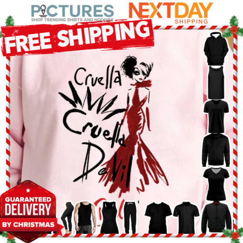 Devil Fanart Emma Stone Cruella shirt