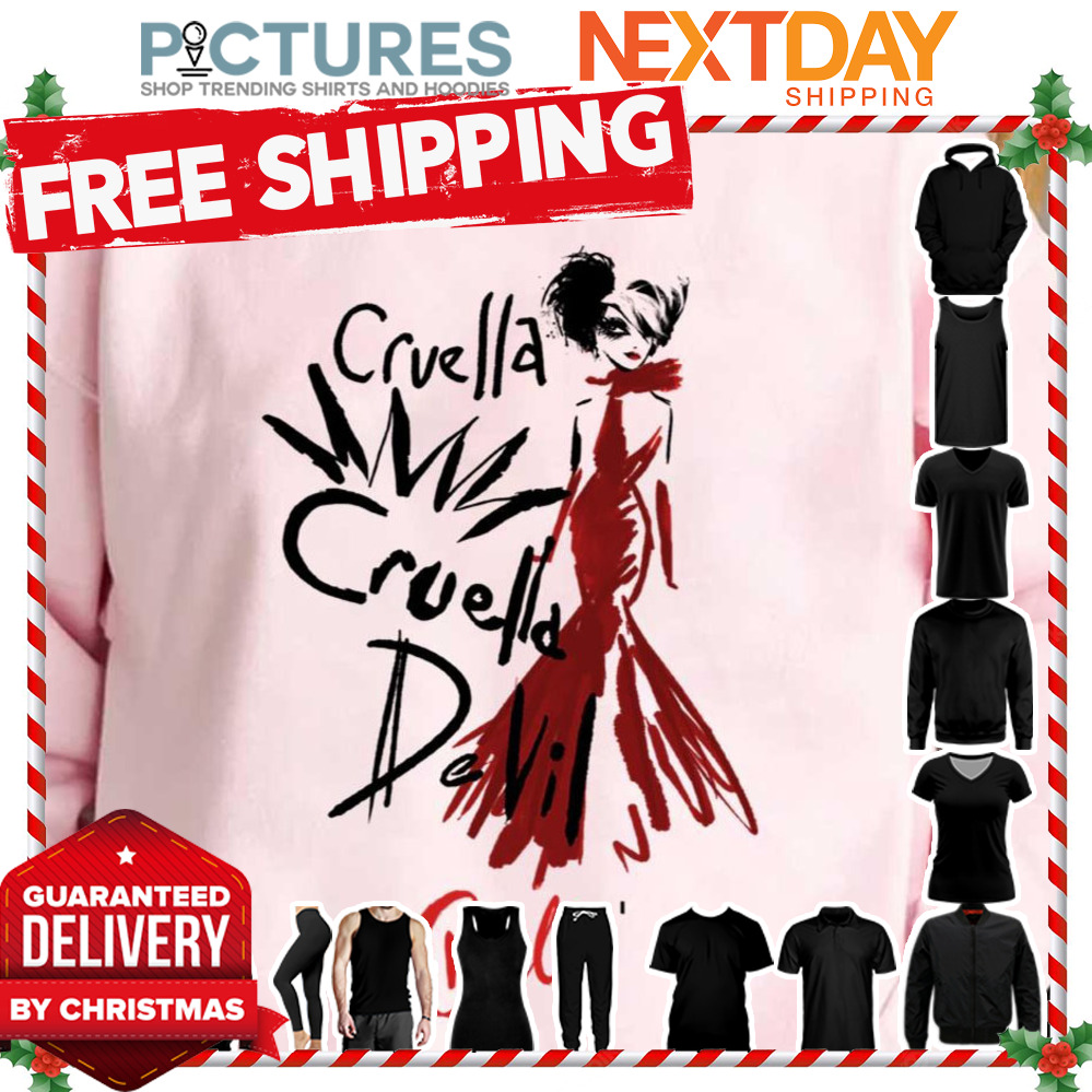Devil Fanart Emma Stone Cruella shirt