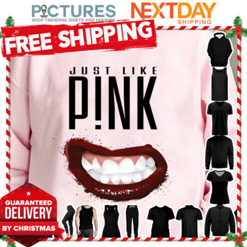 Creepy Just Like P!ink Pink American Singer Songwriter shirt