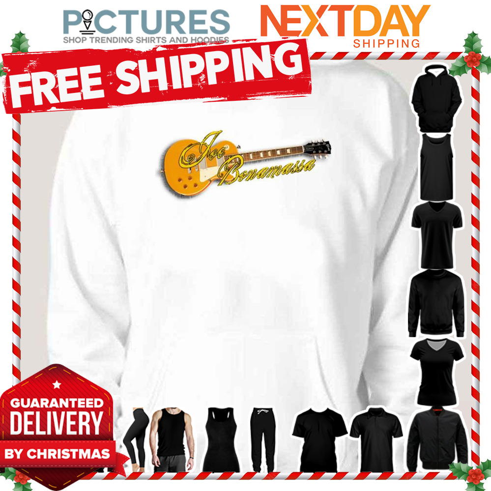 Electric Guitar Joe Bonamassa shirt