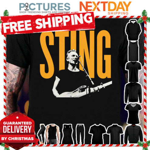 English Musician Sting Gordon Matthew shirt