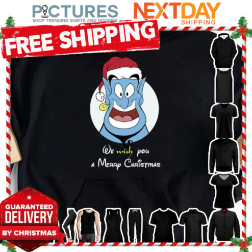 Genie Xmas Disney Aladdin Christmas shirt