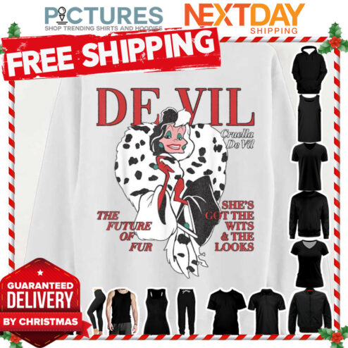 Vintage Cruella De Vil 101 Dalmatians Cartoon shirt